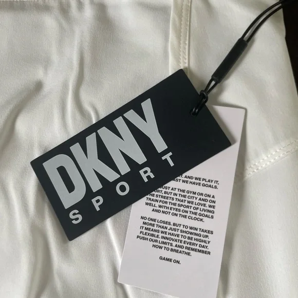 NWT DKNY White Sport Skirt - Picture 6 of 7